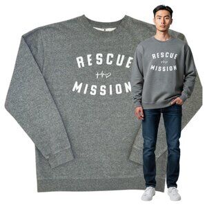 Tim Tebow Foundation Sweatshirt Gray Graphic Size XL